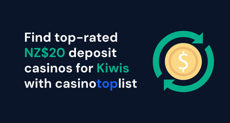 Find top-rated NZ$20 deposit casinos for Kiwis with casinotoplist
